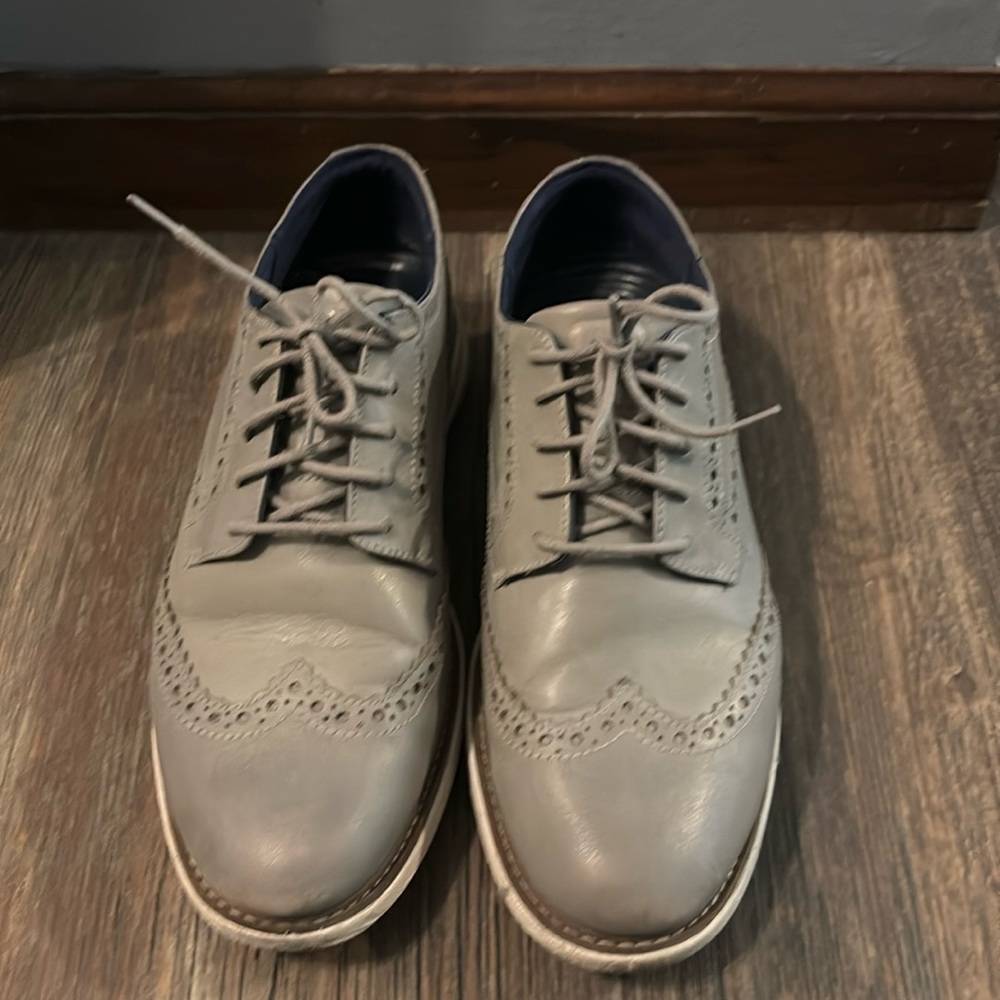 Cole Haan Womens Grand Evolution Wingtip Lace Up Low Top Oxford Shoes Size 9